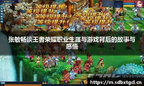 张敏畅谈王者荣耀职业生涯与游戏背后的故事与感悟
